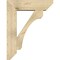Ekena Millwork Legacy Slat Rough Sawn Bracket w/ Offset Brace, Douglas Fir, 8"W x 28"D x 36"H BKT0806X28X36LEC06RDF - alternate 4